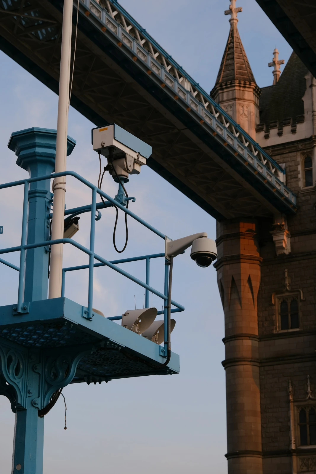 CCTV cameras near Tower Bridge London